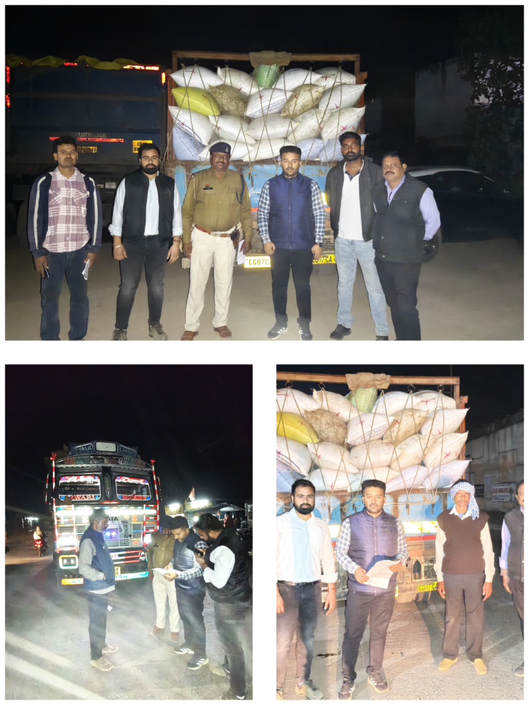 धान माफिया पर प्रशासन की कड़ाके की कार्रवाई: 150 क्विंटल अवैध धान जब्त, वाहन सीज!