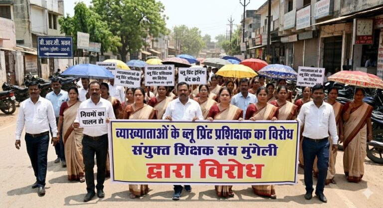 भीषण गर्मी में शिक्षकों के प्रशिक्षण का विरोध, लू और ‘हिट स्ट्रोक’ के खतरे के बीच शाम 5 बजे तक ट्रेनिंग,आदेश स्थगित करने की मांग – संयुक्त शिक्षक संघ ने खोला मोर्चा